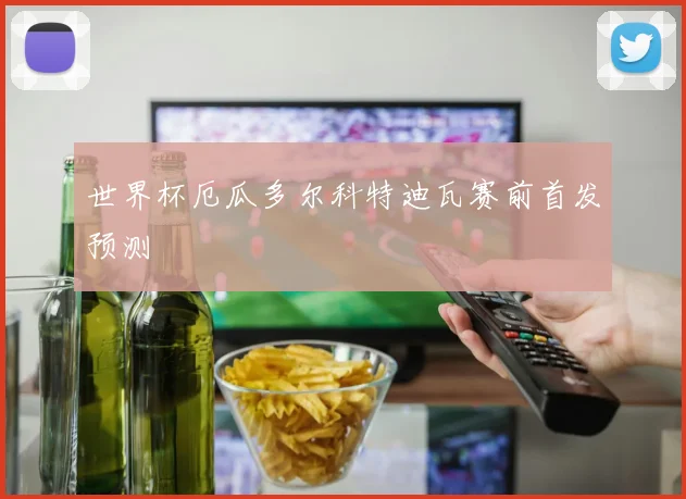 世界杯厄瓜多尔科特迪瓦赛前首发预测